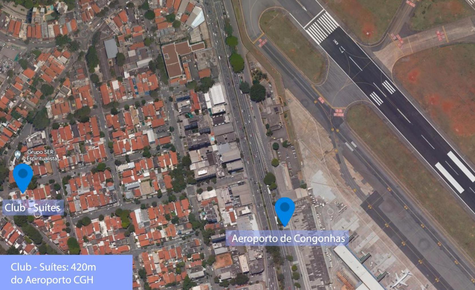 סאו פאולו Club Suites - Aeroporto Congonhas מראה חיצוני תמונה